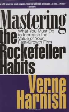 Mastering the Rockefeller Habits Summary