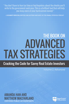 The Book on Advanced Tax Strategies Summary